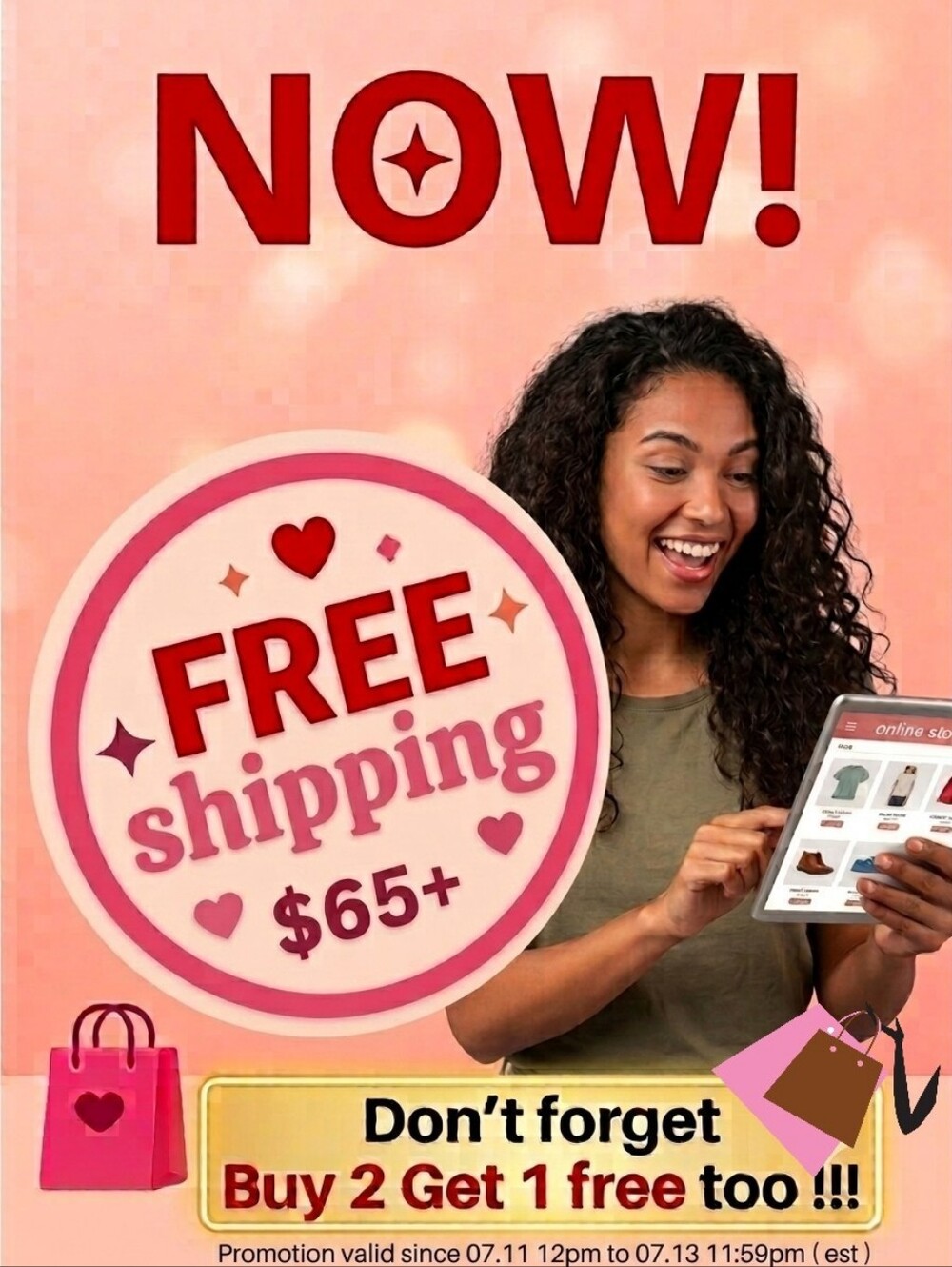 FREE SHIPPING ORDERS OF $65+ -MAKE YOUR BUNDLE! VALID 07.11 12pm - 07.15 12pm